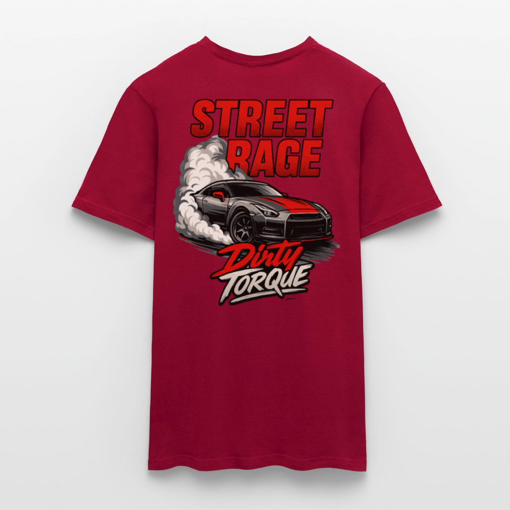 DirtyTorque Street Rage Tee Men - Ziegelrot