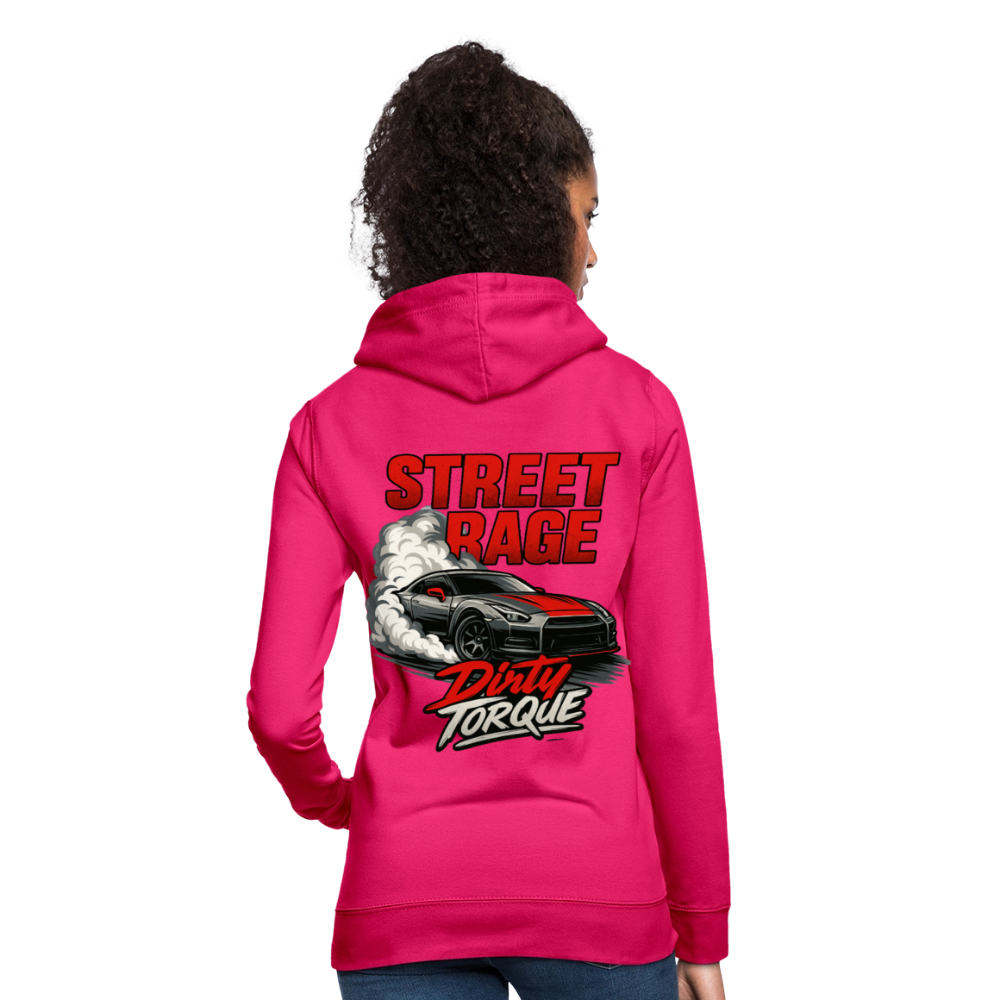 DirtyTorque Street Rage Hoodie Women - dunkles Pink