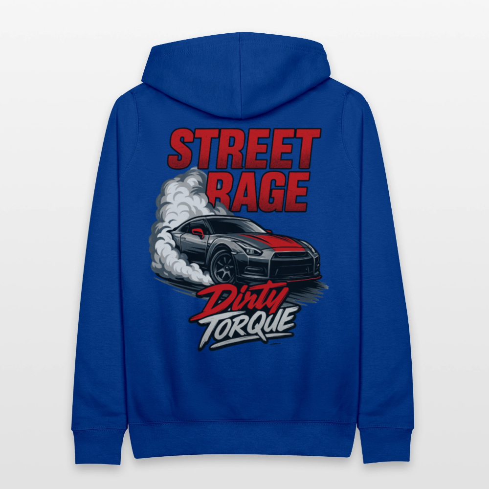 DirtyTorque Street Rage Hoodie Women - Royalblau