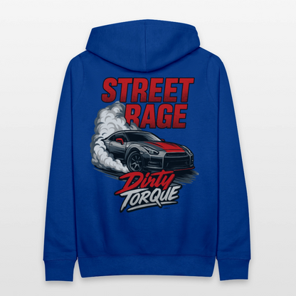 DirtyTorque Street Rage Hoodie Women - Royalblau