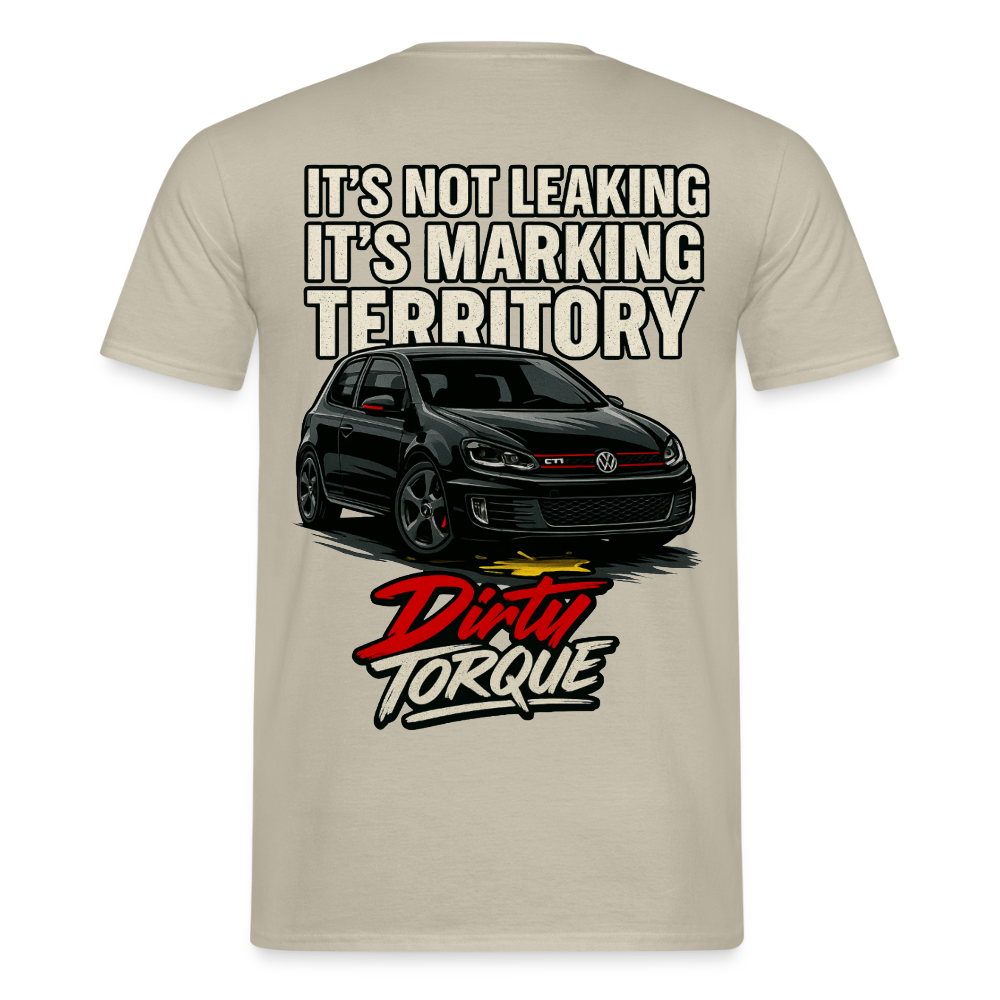 DirtyTorque Leakin' Tee Men - Sandbeige