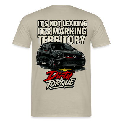 DirtyTorque Leakin' Tee Men - Sandbeige