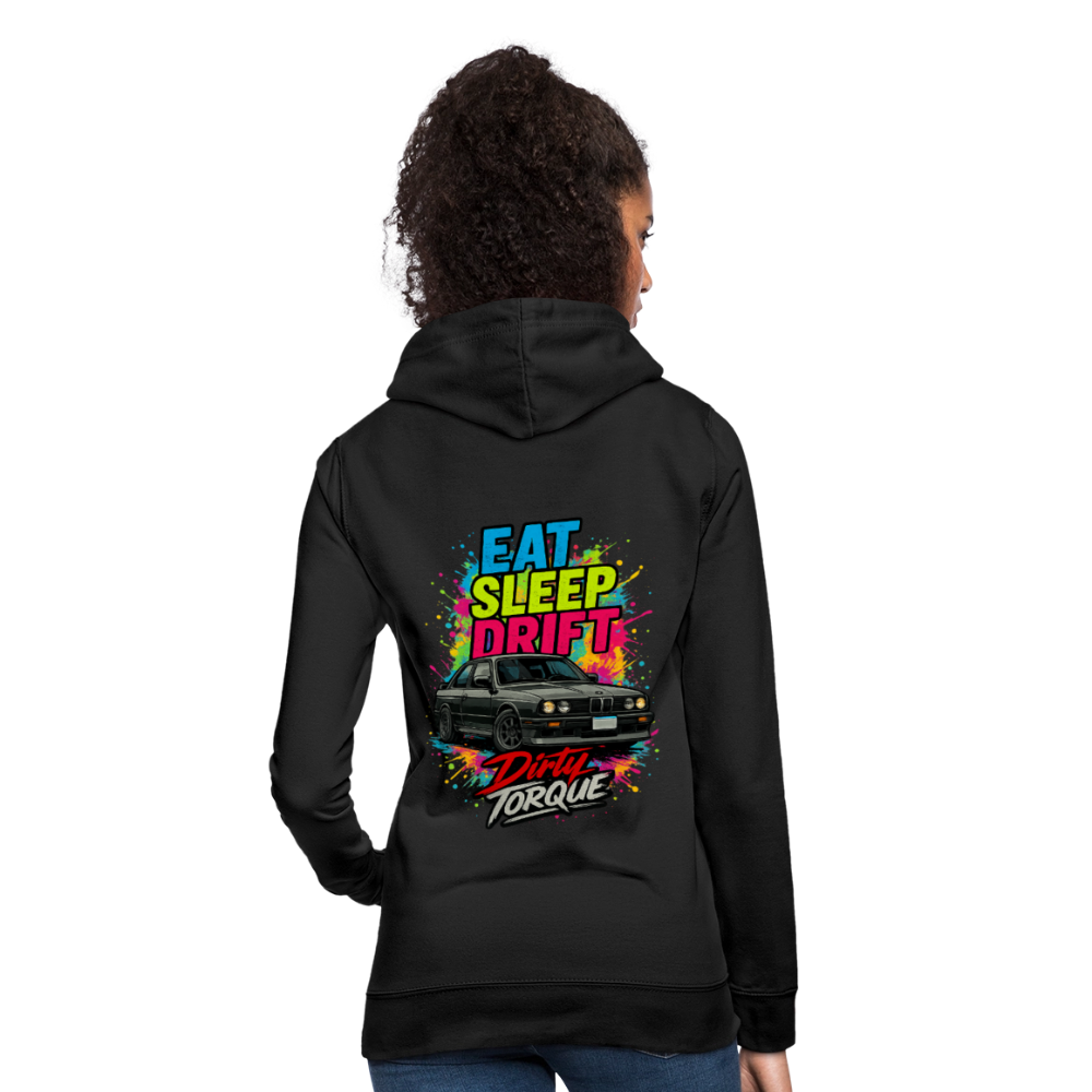 DirtyTorque Eat Sleep Drift Hoodie Women - Schwarz