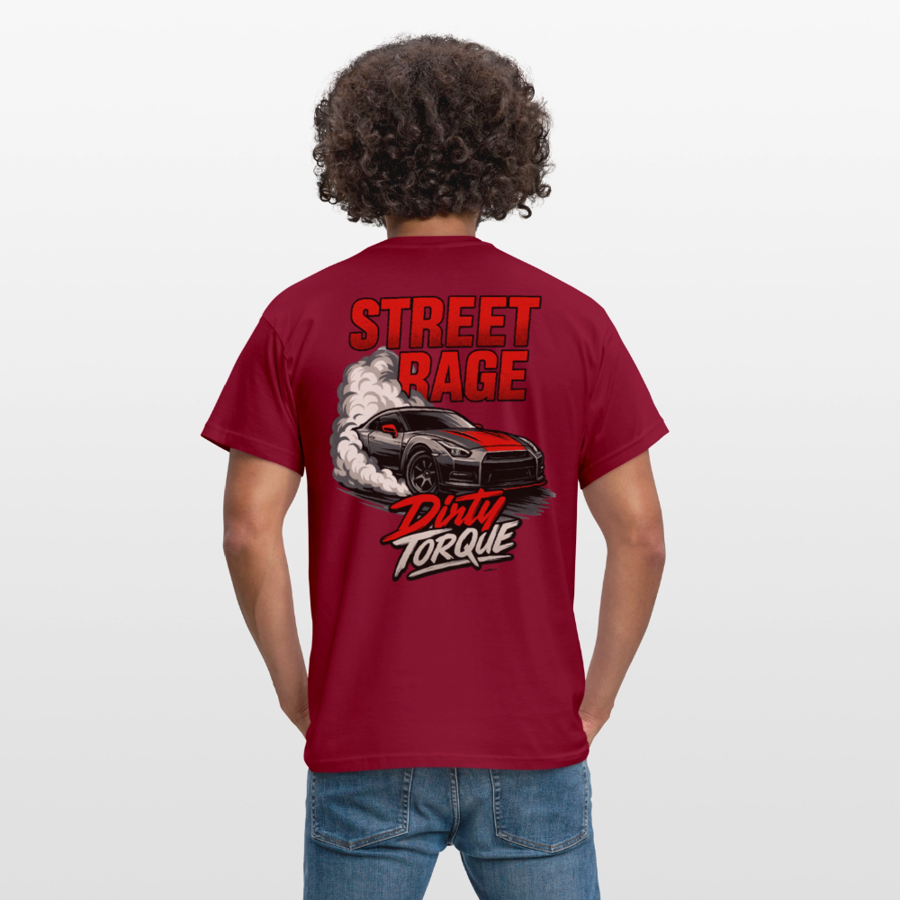 DirtyTorque Street Rage Tee Men - Ziegelrot