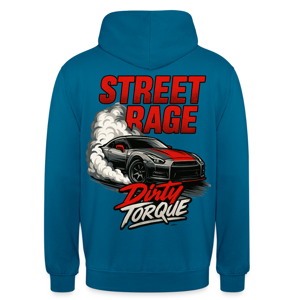 DirtyTorque Street Rage Hoodie Unisex - Tiefseeblau 