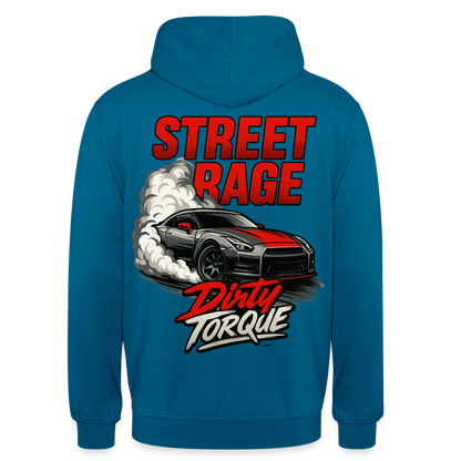 DirtyTorque Street Rage Hoodie Unisex - Tiefseeblau 