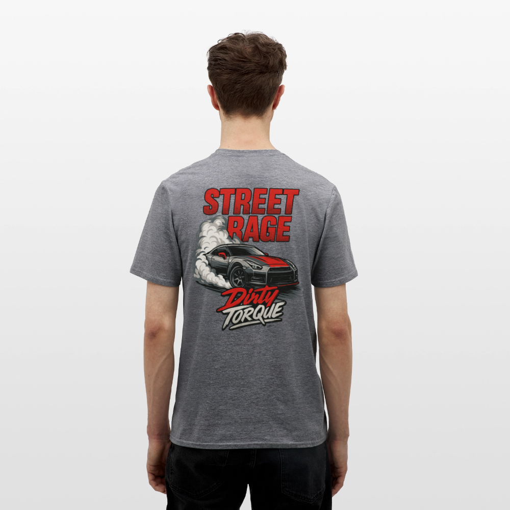 DirtyTorque Street Rage Tee Men - Graphit meliert