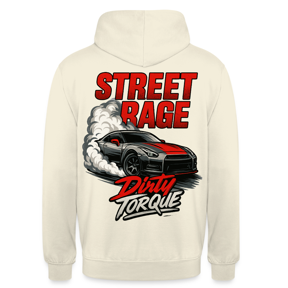 DirtyTorque Street Rage Hoodie Unisex - Vanille-Milchshake