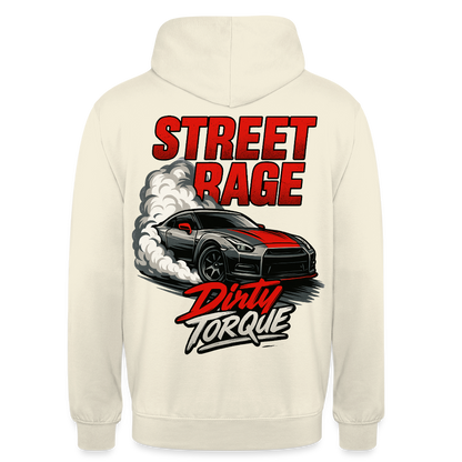 DirtyTorque Street Rage Hoodie Unisex - Vanille-Milchshake
