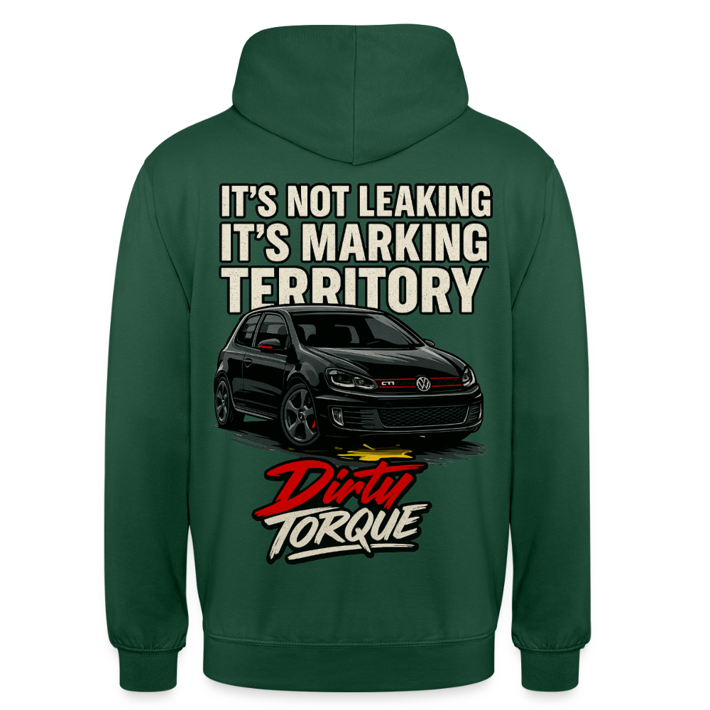 DirtyTorque Leakin' Hoodie Unisex - Flaschengrün