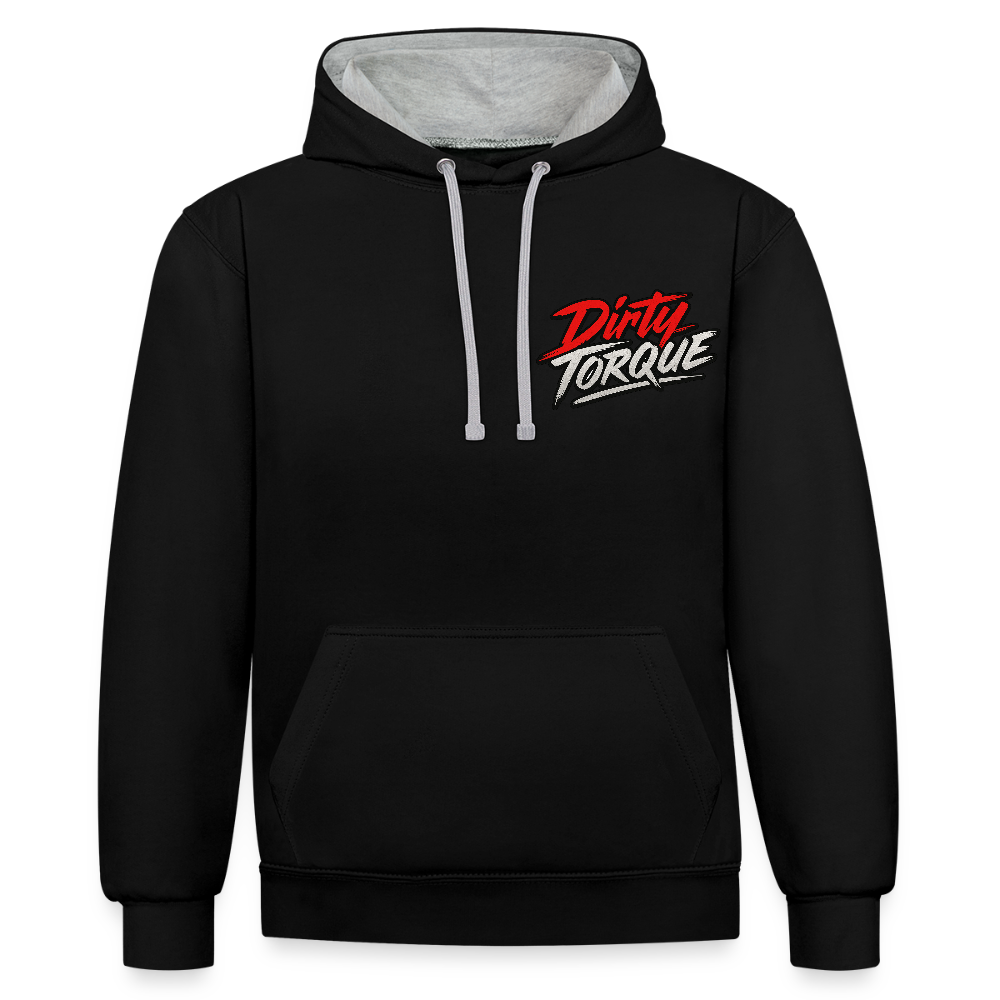 DirtyTorque E36 Drift  Premium Hoodie Unisex - Schwarz/Grau meliert