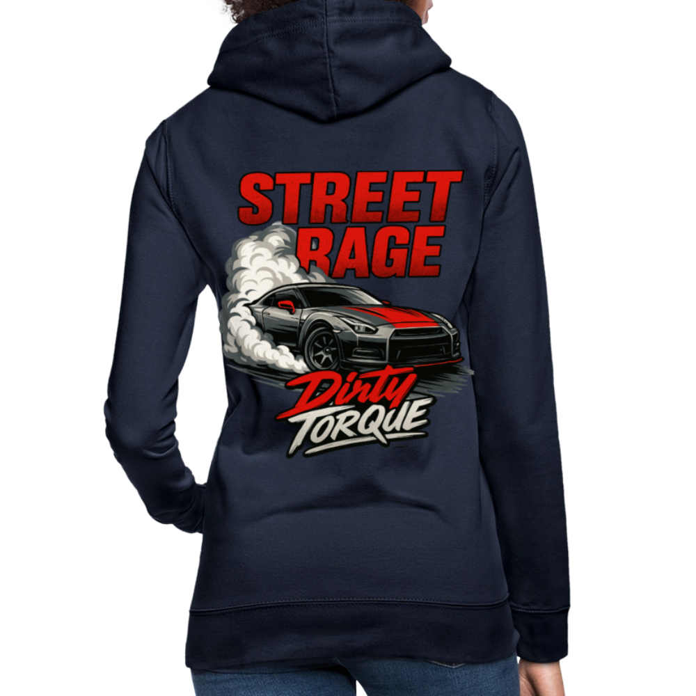 DirtyTorque Street Rage Hoodie Women - Navy