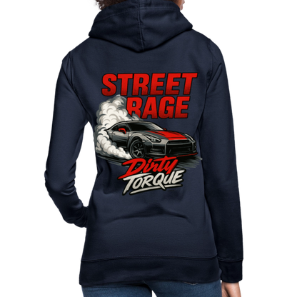DirtyTorque Street Rage Hoodie Women - Navy