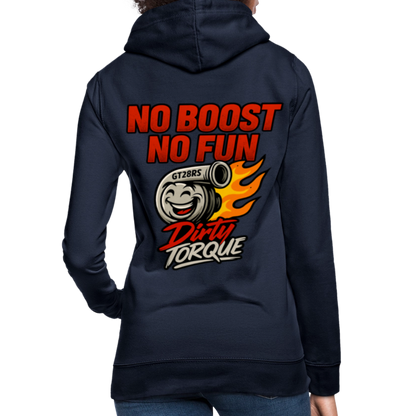 DirtyTorque No Boost No Fun Hoodie Women - Navy