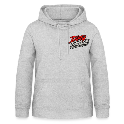 DirtyTorque Leakin' Hoodie Women - Hellgrau meliert