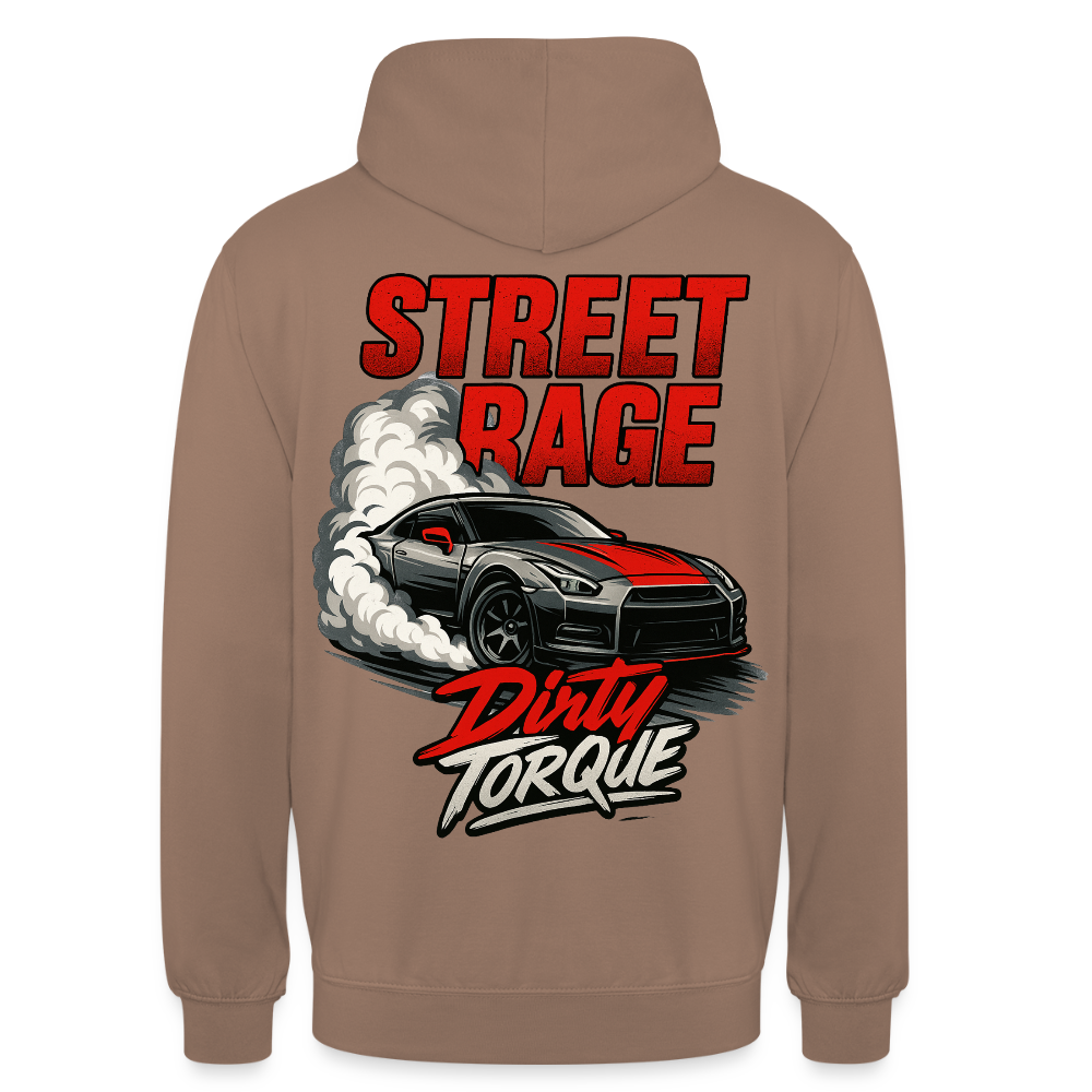 DirtyTorque Street Rage Hoodie Unisex - Mokka