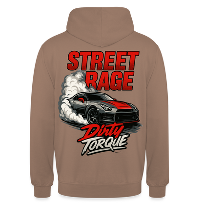 DirtyTorque Street Rage Hoodie Unisex - Mokka