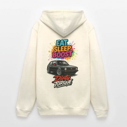 DirtyTorque Eat Sleep Boost Hoodie Unisex - Vanille-Milchshake