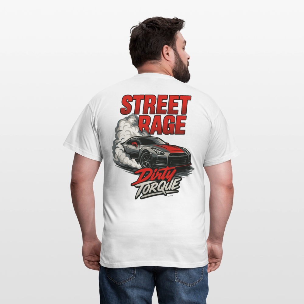 DirtyTorque Street Rage Tee Men - Weiß