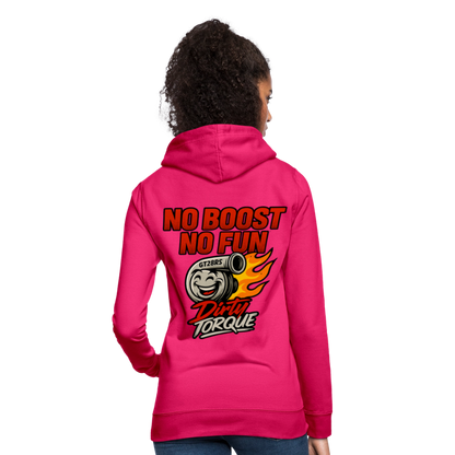 DirtyTorque No Boost No Fun Hoodie Women - dunkles Pink
