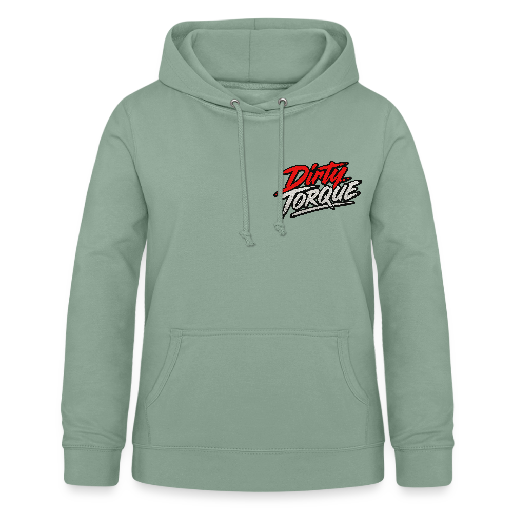 DirtyTorque No Boost No Fun Hoodie Women - Graugrün