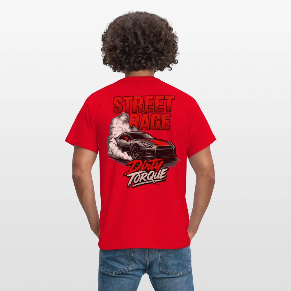 DirtyTorque Street Rage Tee Men - Rot