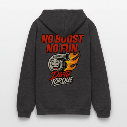 DirtyTorque No Boost No Fun Hoodie Unisex - Anthrazit