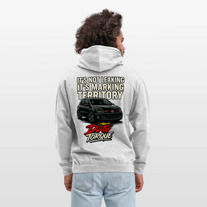 DirtyTorque Leakin' Hoodie Unisex - Hellgrau meliert