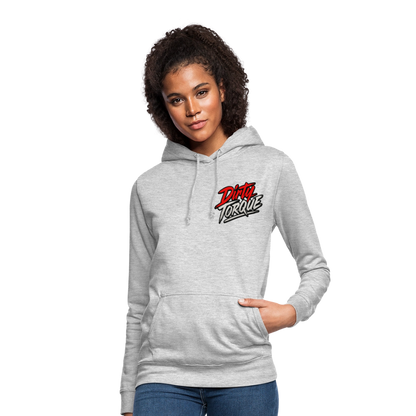 DirtyTorque Street Rage Hoodie Women - Hellgrau meliert