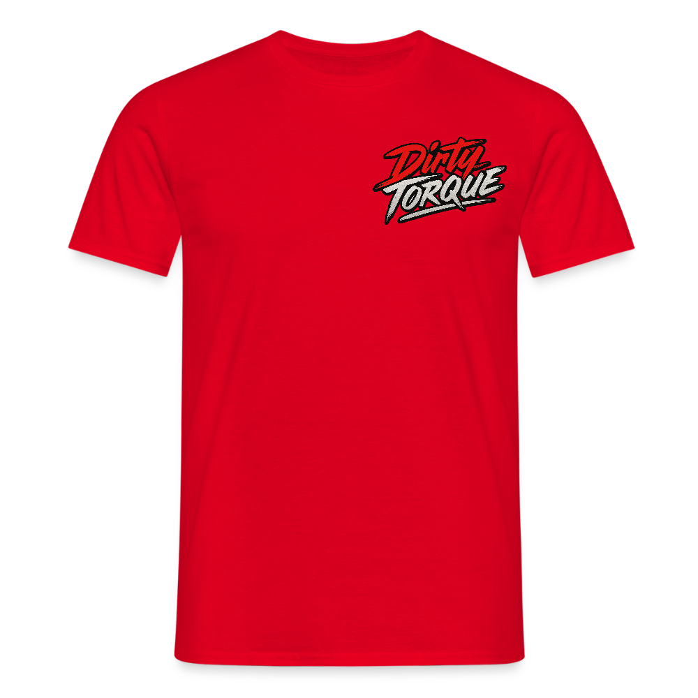 DirtyTorque Street Rage Tee Men - Rot
