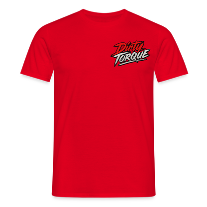 DirtyTorque Street Rage Tee Men - Rot