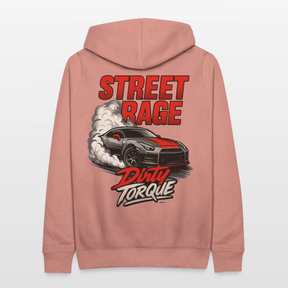 DirtyTorque Street Rage Hoodie Women - Altrosa
