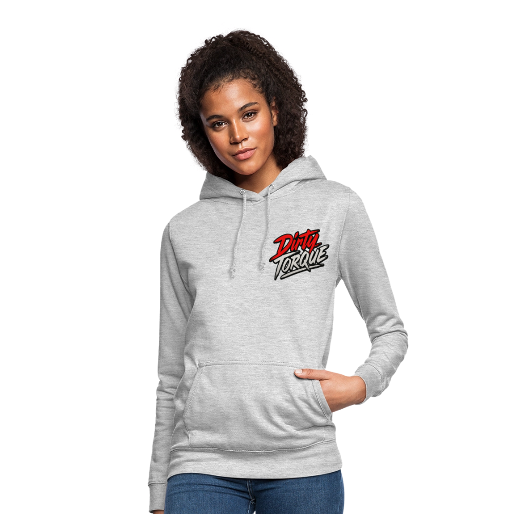 DirtyTorque Eat Sleep Boost Frauen Hoodie - Hellgrau meliert