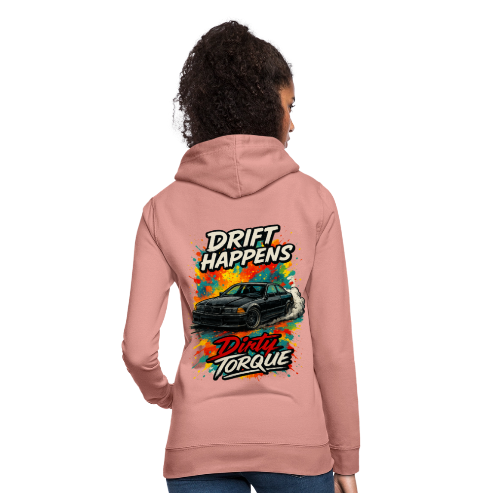 DirtyTorque E36 Drift Frauen Hoodie - Altrosa
