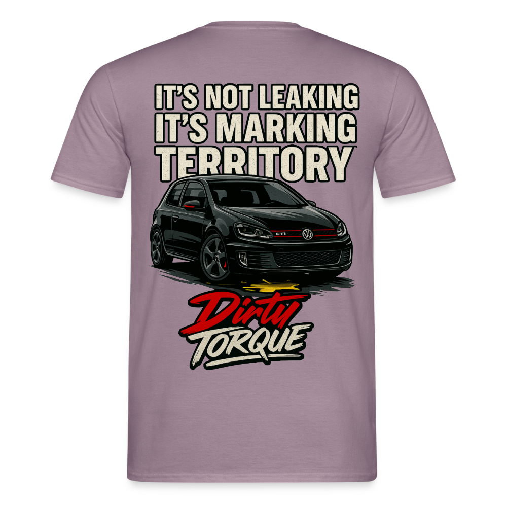 DirtyTorque Leakin' Tee Men - Lilagrau 