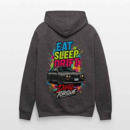 DirtyTorque Eat Sleep Drift  Premium Hoodie Unisex - Anthrazit/Schwarz