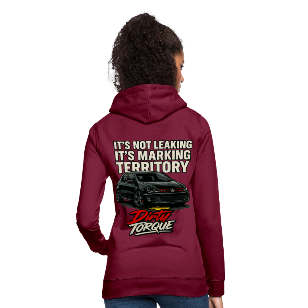 DirtyTorque Leakin' Hoodie Women - Bordeaux