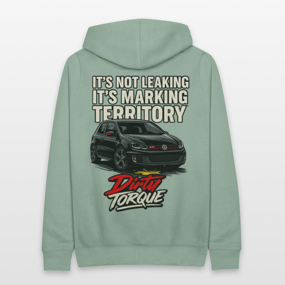 DirtyTorque Leakin' Hoodie Women - Graugrün