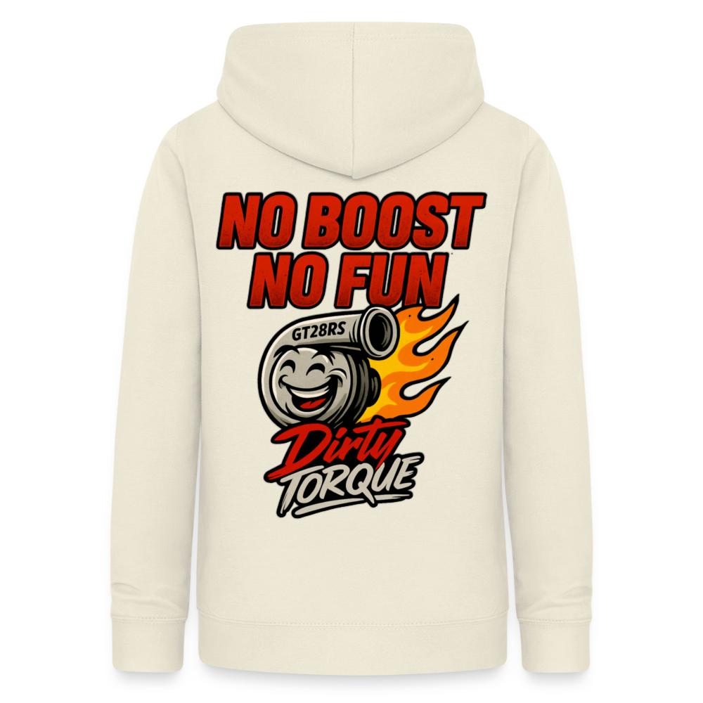 DirtyTorque No Boost No Fun Hoodie Women - Vanille-Milchshake