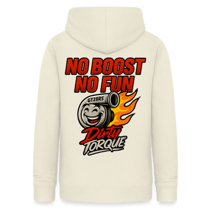 DirtyTorque No Boost No Fun Hoodie Women - Vanille-Milchshake