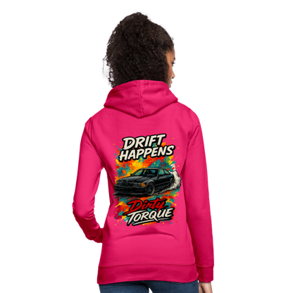 DirtyTorque E36 Drift Frauen Hoodie - dunkles Pink
