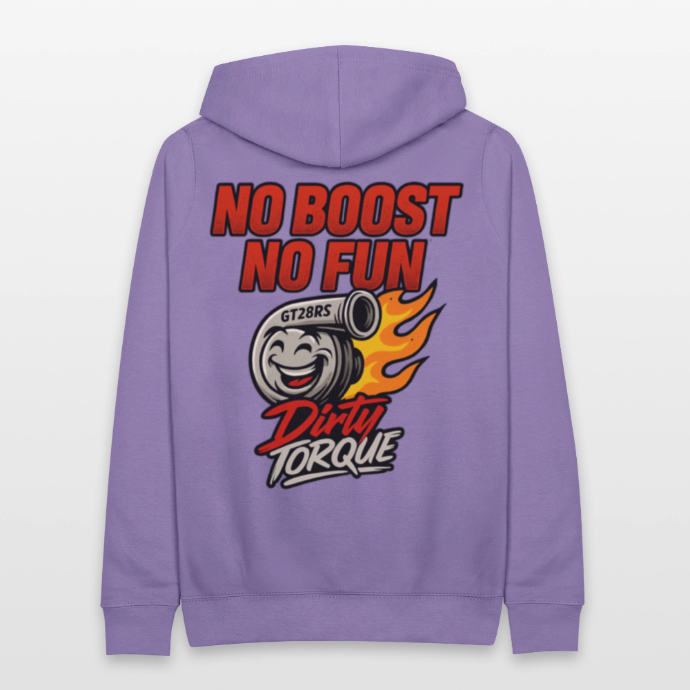 DirtyTorque No Boost No Fun Hoodie Women - Lavendel