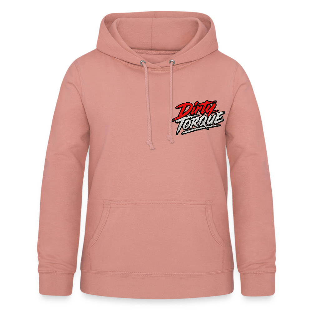 DirtyTorque Eat Sleep Boost Frauen Hoodie - Altrosa