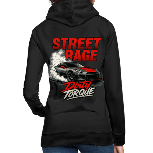 DirtyTorque Street Rage Hoodie Women - Schwarz