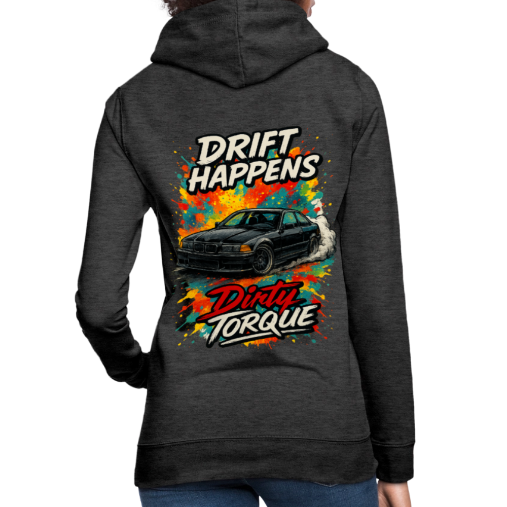 DirtyTorque E36 Drift Frauen Hoodie - Anthrazit