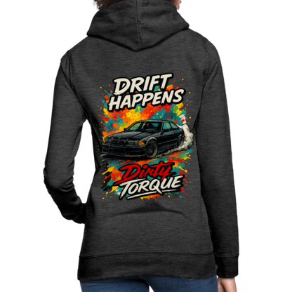 DirtyTorque E36 Drift Frauen Hoodie - Anthrazit