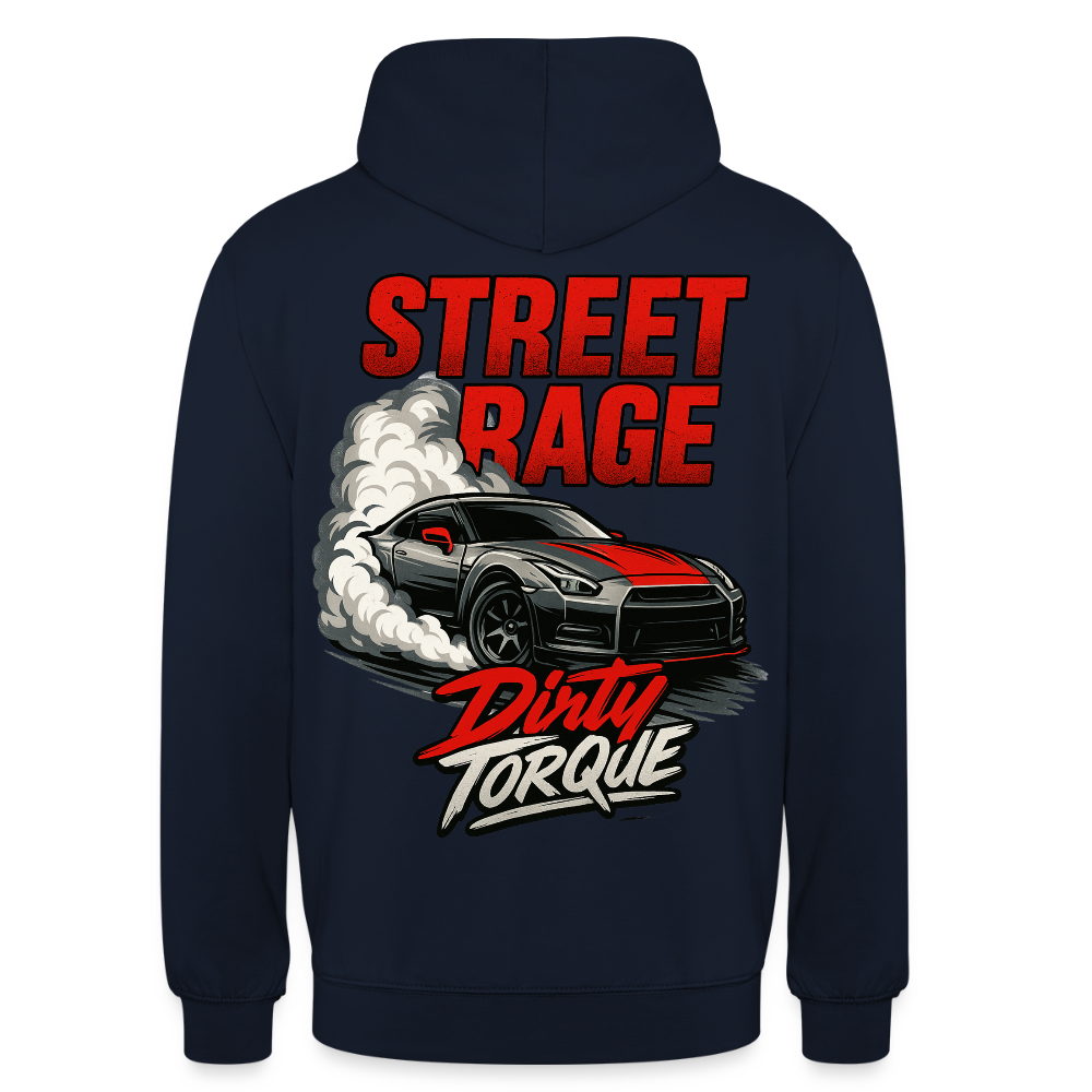 DirtyTorque Street Rage Hoodie Unisex - Navy