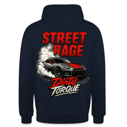 DirtyTorque Street Rage Hoodie Unisex - Navy