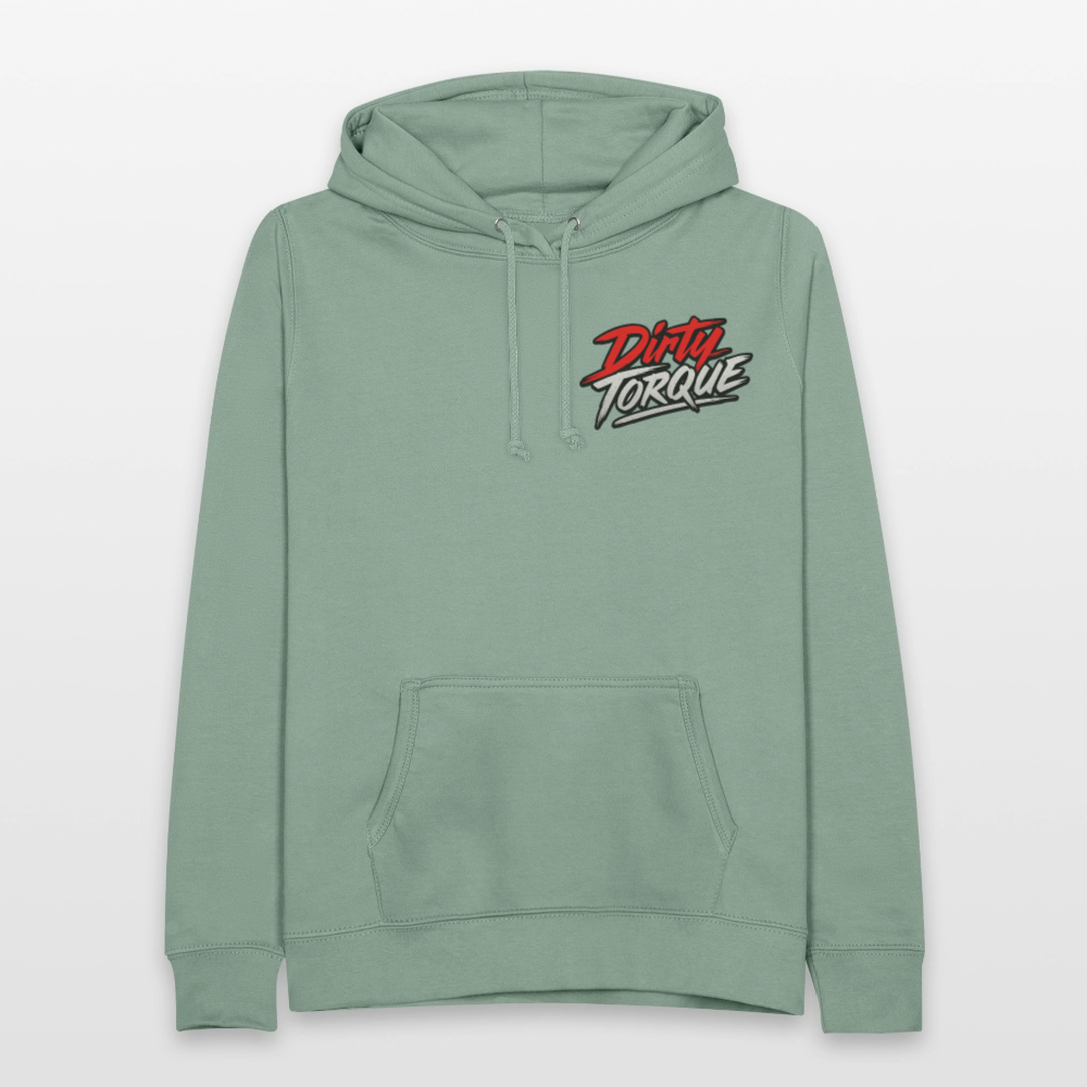 DirtyTorque Leakin' Hoodie Women - Graugrün