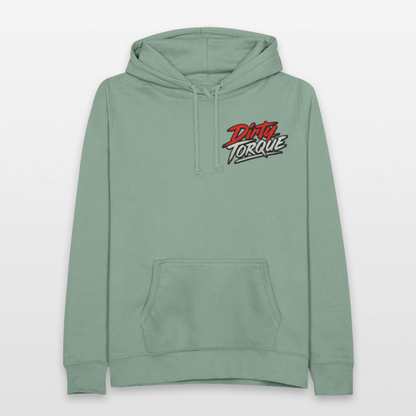 DirtyTorque Leakin' Hoodie Women - Graugrün